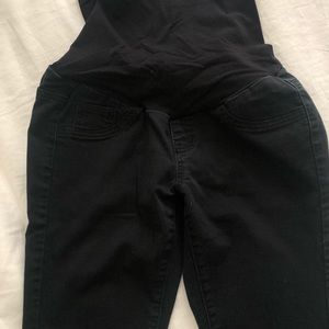 Motherhood Maternity Black Jeans size petite small